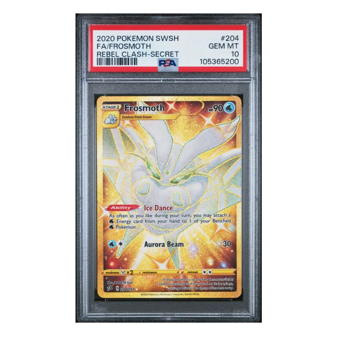 Frosmoth FA Rebel Clash #204 PSA 10