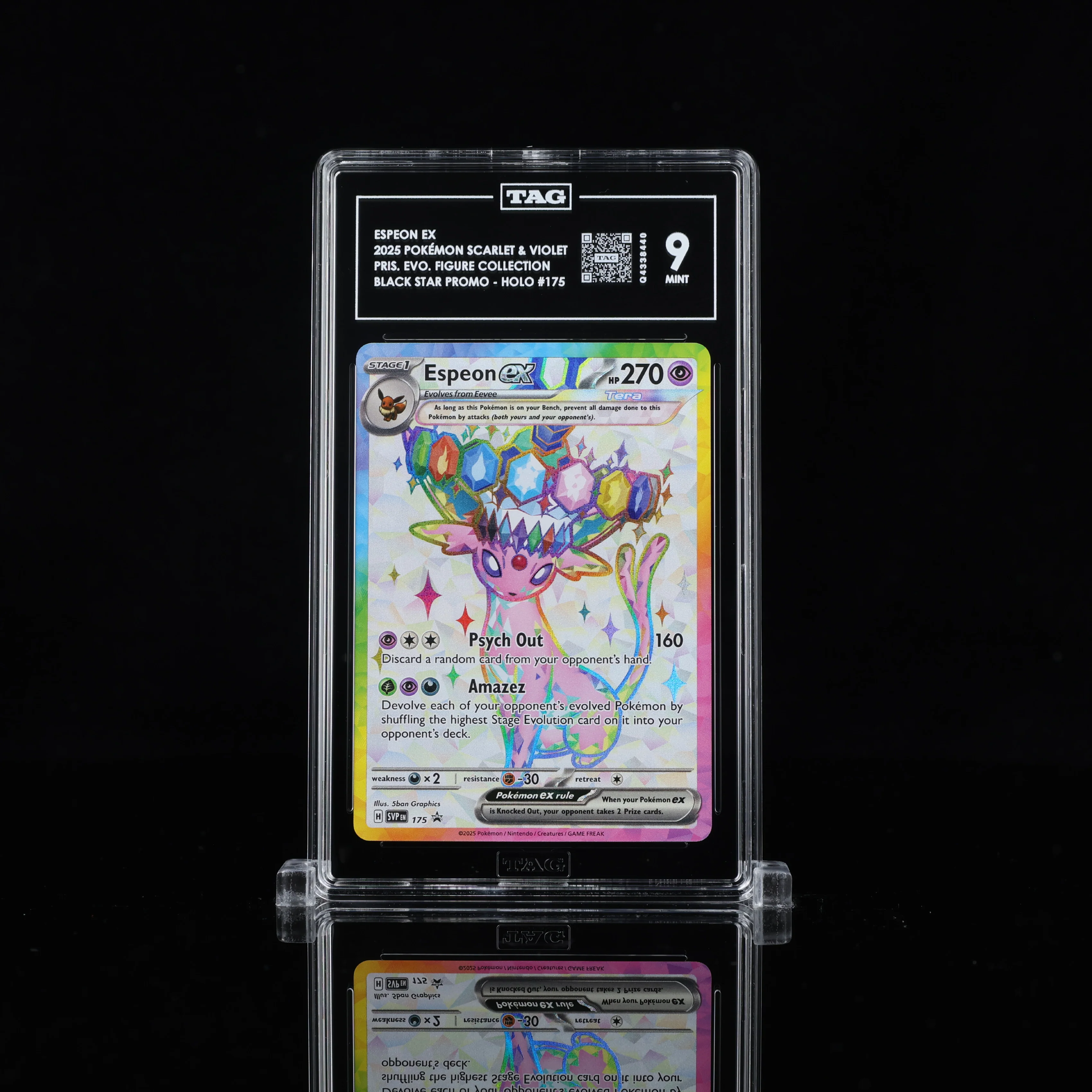 Espeon EX #175 Promo TAG 9