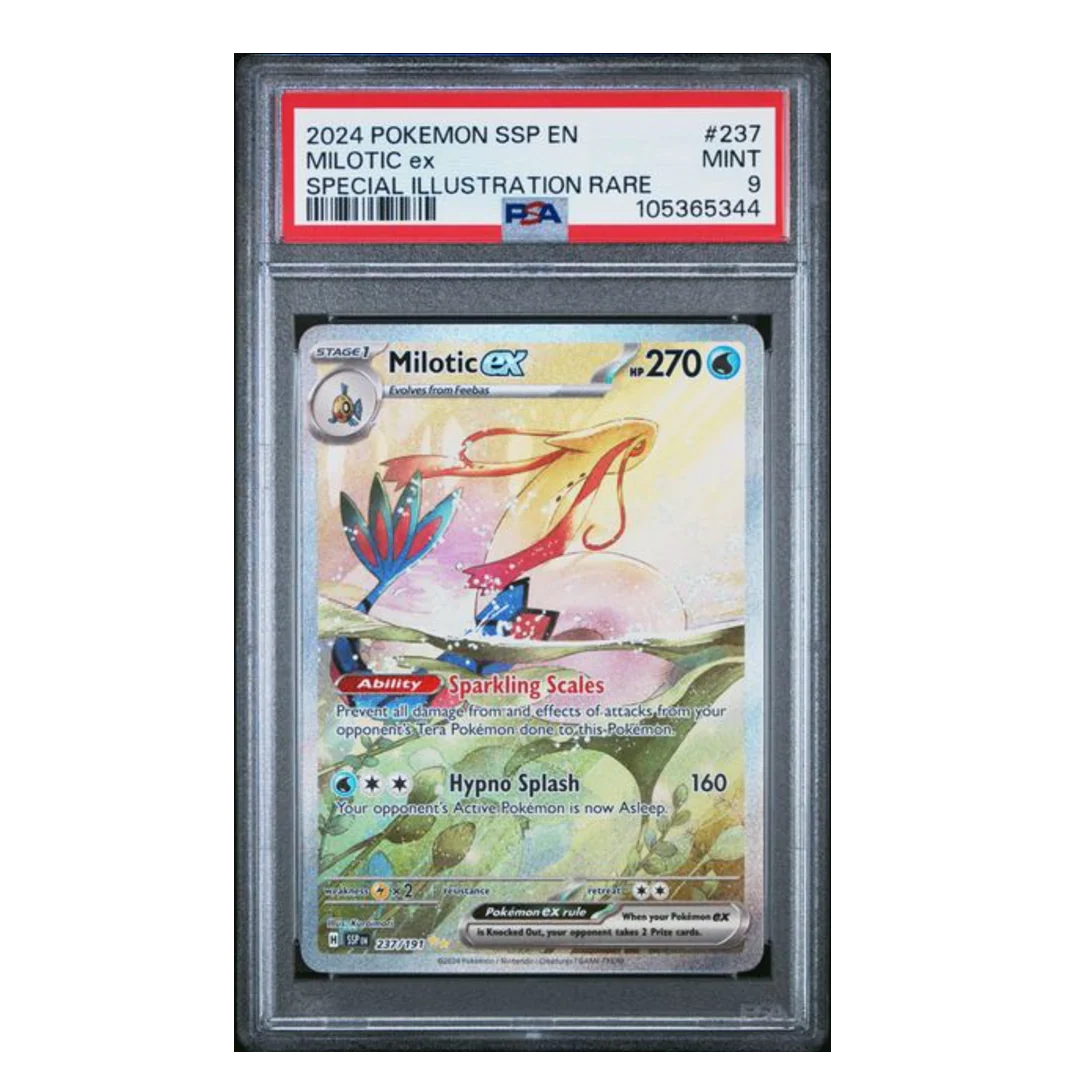 Milotic ex SIR Surging Sparks #237 PSA 9