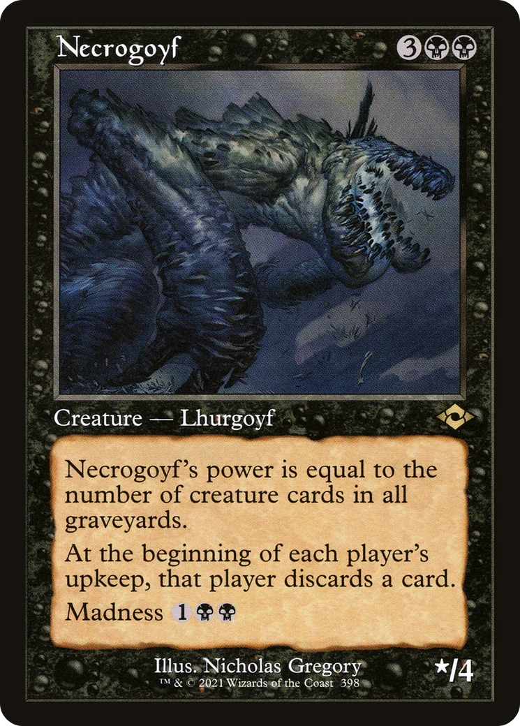 Necrogoyf (MH2-398) - Modern Horizons 2