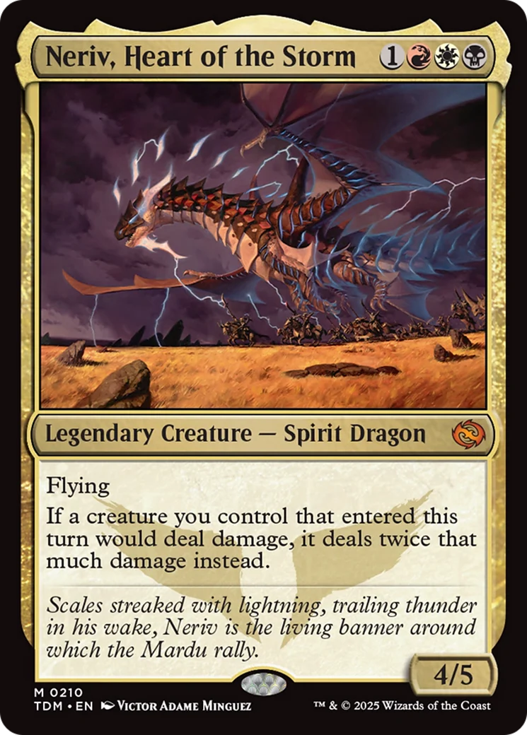 Neriv, Heart of the Storm (TDM-210) - Tarkir: Dragonstorm