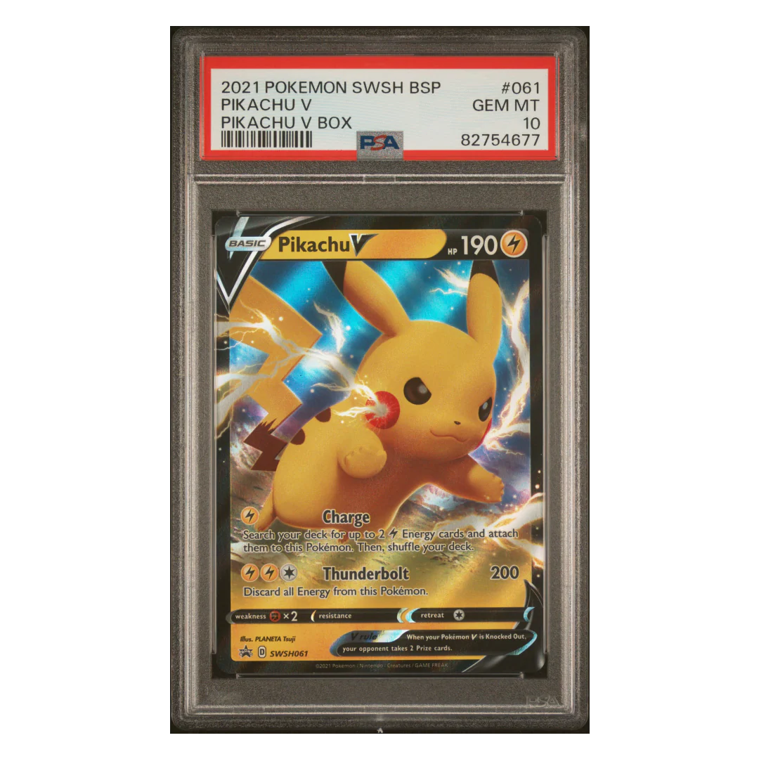 Pikachu V Promo #061 PSA 10