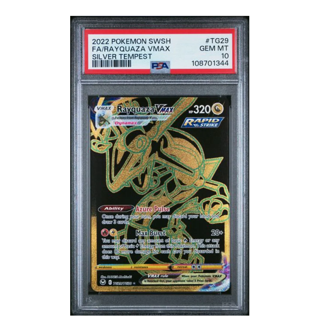 Rayquaza VMAX Silver Tempest #TG29 PSA 10