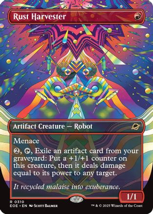 Rust Harvester (Borderless) (EOE-310) - Edge of Eternities
