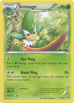 Simisage 6/162 - XY BREAKthrough