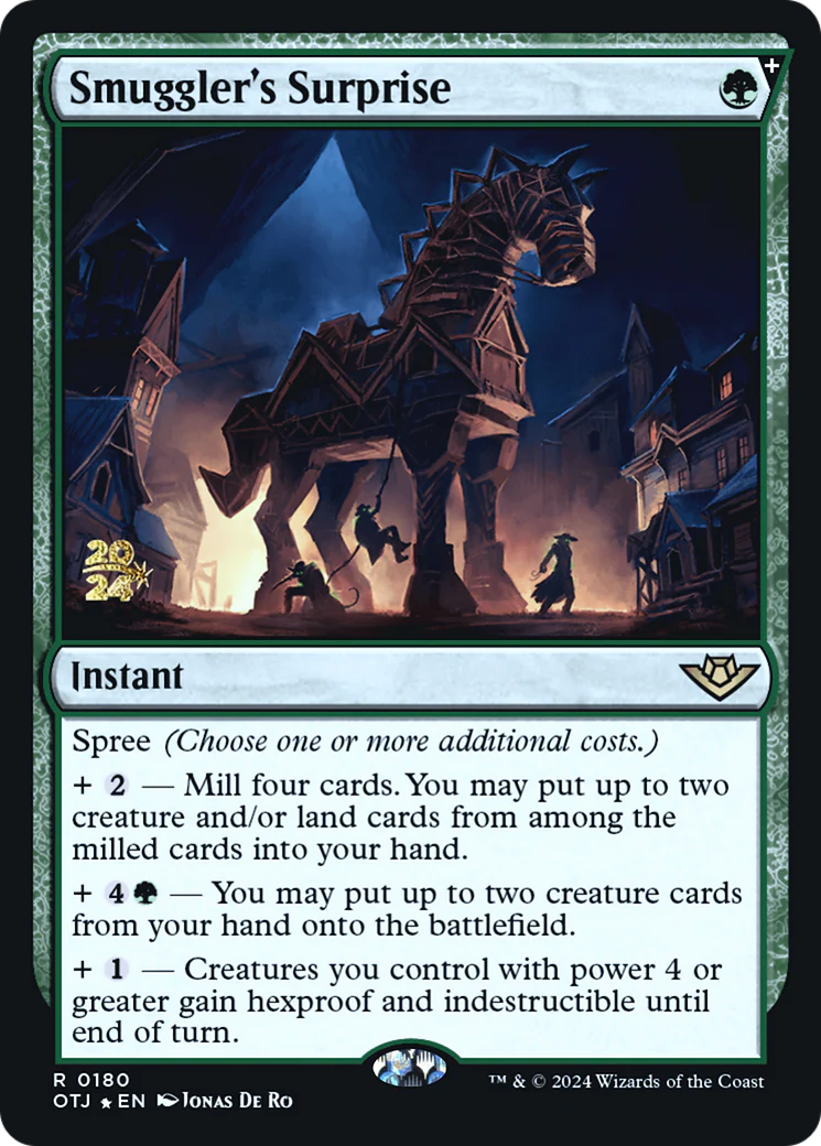 Smuggler's Surprise (PRE-180) - Outlaws of Thunder Junction Promos Foil