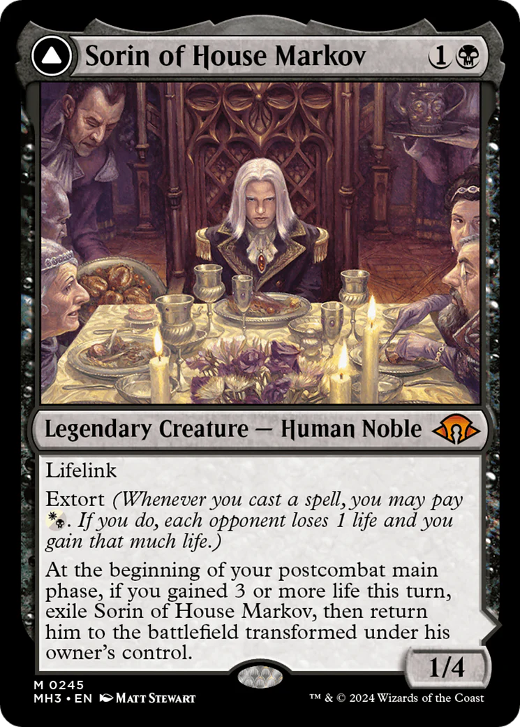 Sorin of House Markov (MH3-245) - Modern Horizons 3 - Image 2