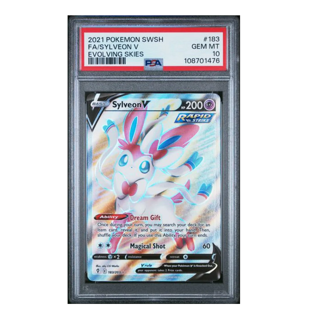 Sylveon V Evolving Skies #183 PSA 10
