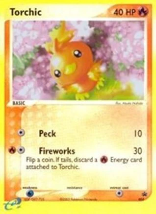 Torchic 8/40 - Nintendo Black Star Promos Reverse Holofoil