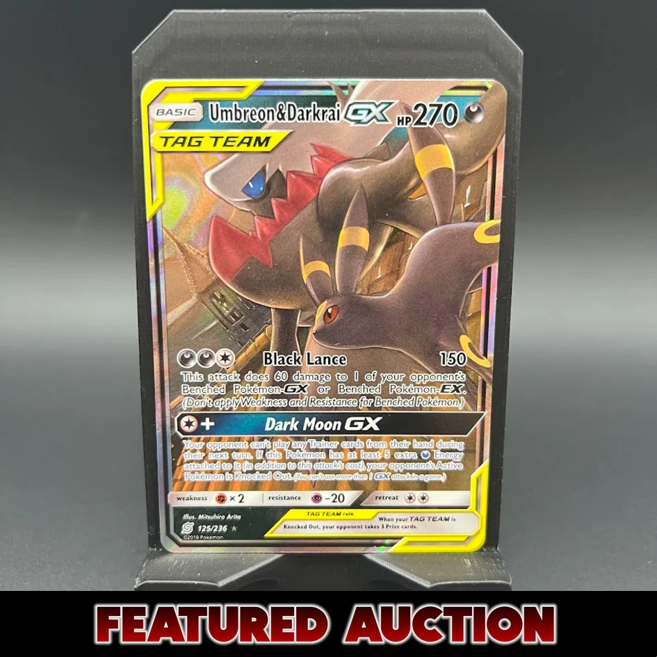 Umbreon & Darkrai GX Tag Team - SM - Unified Minds
